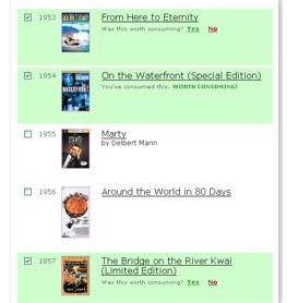 Lists of Bests Screen Shot